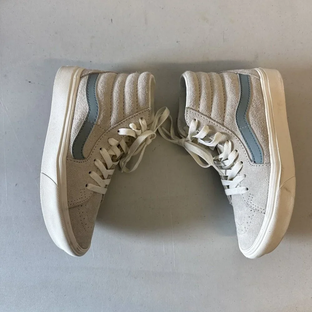 Vans Sk8-Hi ComfyCush Growing Everyday - Oatmeal, Style#VN0A7TNO2N1, SZ M3.5/ W5